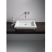 Duravit 2nd floor opbouw wastafel 58x41,5 zonder overloop gliss wit 0290368
