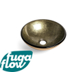 FugaFlow Efficiente Arredo Limone Waskom - 30x10,5cm - rond - gehard glas - goud groen SW1123746