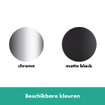 Hansgrohe Vernis wastafelkraan 166 met waste chroom SW651474