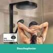 Hansgrohe Rainfinity showerpipe 360 1jet met showertablet 350 matzwart SW918136