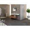 Cifre Ceramica Nexus wand- en vloertegel - 60x120cm - gerectificeerd - Betonlook - Antracite mat (antraciet) SW1120129