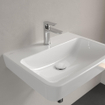 Villeroy & Boch O.novo wastafel onderzijde geslepen 60x46cm m.1 kraangat wit SW448443