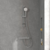 Villeroy & Boch Universal Showers Glijstangset met drie functies voor wandmontage - chroom SW974411