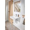 Villeroy & Boch O.novo wastafel 60x46cm met overloop 1 kraangat wit SW445853