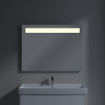 Villeroy & Boch More To See spiegel met geïntegreerde LED verlichting horizontaal 3 voudig dimbaar 100x75x4.7cm 1024969