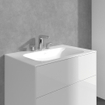 Villeroy & Boch Antao Driegats wastafelkraan - met Push-Open afvoergarnituur - chroom SW974134