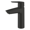 Grohe Start Wastafelkraan - 1-gats - m-size - push open - voorsprong 12.1cm - mat zwart SW924683