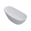 Best Design Orto vrijstaand bad 180x85x64cm inclusief sifon solid surface wit mat SW452383