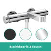 Hansgrohe Finoris badkraan met hendel chroom SW651002