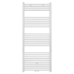 Belrad Handdoekradiator - middenaansluiting - 1600X600mm - 828 Watt - Wit Mat Geborsteld SW1152393