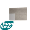 FugaFlow Eccelente Arredo spiegel badkamer spiegelkast - 100x70cm - eiken SW1123642