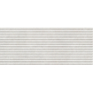 Cifre Ceramica Borneo wandtegel - 30x75cm - gerectificeerd - Betonlook - White decor mat (wit) SW1119854