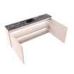MONDIAZ TURE-DLUX 120cm toiletmeubel Rosee. EDEN wastafel Lava positie midden. Met 1 kraangat. SW1103974