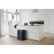 Brabantia Bo Touch Bin Afvalbak - 2x30 liter - 2 kunststof binnenemmers - matt black SW1105234