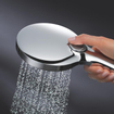 GROHE Rainshower SmartActive Regendoucheset Opbouw- hoofddouche 31cm - handdouche rond - chroom SW472306