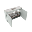 MONDIAZ TURE-DLUX 80cm toiletmeubel Greey. EDEN wastafel Glace positie midden. Met 1 kraangat. SW1103287