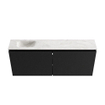 MONDIAZ TURE-DLUX 120cm toiletmeubel Urban. EDEN wastafel Ostra positie links. Zonder kraangat. SW1104675