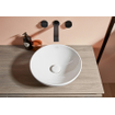 Villeroy & Boch Loop & friends opzetwastafel 38cm rond met overloop CeramicPlus wit SW644143
