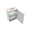 MONDIAZ TURE-DLUX 40cm toiletmeubel Greey. EDEN wastafel Frappe positie midden. Zonder kraangat. SW1102761