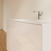 Villeroy & Boch Finion wastafelonderbouwkast met 2 ladenen 99.6x59.1x49.8cm v. meubelwast. 4164 AO/A2/AB/A1 glossy wit SW106677