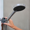 Hansgrohe Rainfinity showerpipe 360 1jet met showertablet 350 chroom SW918118
