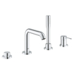 GROHE Essence badrandcombinatie - met omstel - inclusief staafhanddouche - chroom SW701293