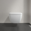 Villeroy & Boch Venticello closetzitting met deksel met softclose en quick release RVS/stone white SW209654