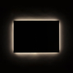 Adema Squared Badkamerspiegel - 100x70cm - indirecte LED verlichting - touch schakelaar - spiegelverwarming SW108326