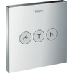 Hansgrohe ShowerSelect afbouwdeel voor inbouwstopkraan met 3 stopfuncties chroom 0452222