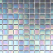 The Mosaic Factory Amsterdam mozaïektegel 2x2x0.4cm voor wand en vloer voor binnen en buiten vierkant Glas Donker Grijs SW62152