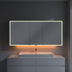 Villeroy & Boch My View Now spiegelkast m. 3 deuren m. led verlichting en wastafelverlichting 160x75x16.8cm m. sensorschakelaar SW702118