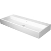 Duravit Vero Air wastafel geslepen zonder kraangat met overloop 120x47cm wit SW156918