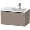 Duravit D-Neo wastafelonderkast 81x44x46.2cm 1 lade Basalt Mat SW640715