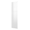 Plieger Cavallino Retto designradiator verticaal enkel middenaansluiting 1800x450mm 910W wit 7252970