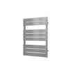 Plieger Genua M designradiator horizontaal middenaansluiting 800x550mm 405W zilver metallic SW225714