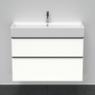 Duravit D-Neo wastafelonderkast 98.4x62.5x44.2cm 2 lades wit Mat SW641074