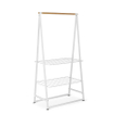 Brabantia Linn Kledingrek - groot - 99.5x57x190cm - wit SW538477