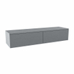 Mondiaz ALAN MODULE Wastafelonderkast - 150x45x30cm - 2 lades - push to open - Plata SW1015134