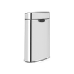Brabantia Touch Bin Afvalemmer - 40 liter - kunststof binnenemmer - brilliant steel SW1117327