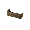 INK P2O Wastafelonderkast - 120x45x37.6cm - 1 lade - push 2 open - recht opdekfront - eiken Massief eiken charcoal SW439333