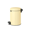 Brabantia NewIcon Pedaalemmer - 3 liter - kunststof binnenemmer - mellow yellow SW1026520