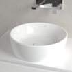 Villeroy & Boch Architectura waskom 45x45x15.5cm Rond met overloopgat Wit Alpin glans Ceramic SW762317