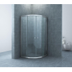 Xellanz eco kwartronde douchecabine 5mm 80x80x190cm helder glas SW72914