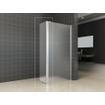 Wiesbaden Comfort zijwand draaibaar rechts 350 x 2000 x 10 mm nano melkglas/chroom SW373625
