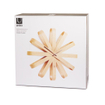 Umbra Ribbonwood wandklok 51x51x10cm Aspen hout naturel SW539254