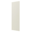 Plieger Cavallino Retto designradiator verticaal dubbel middenaansluiting 2000x602mm 1716W wit structuur 7255370