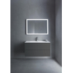 Duravit ME by Starck meubelwastafel 103x49cm met 1 kraangat met overloop met wondergliss wit 0300959