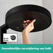 Hansgrohe Rainfinity showerpipe 360 1jet met showertablet 350 matzwart SW918136