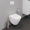 Duravit D-Neo wandtoilet met zitting 37x48x40cm Wit Hoogglans SW544307