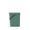 Brabantia Sort & Go Afvalemmer - 25 liter - hengsel - fir green SW1117371